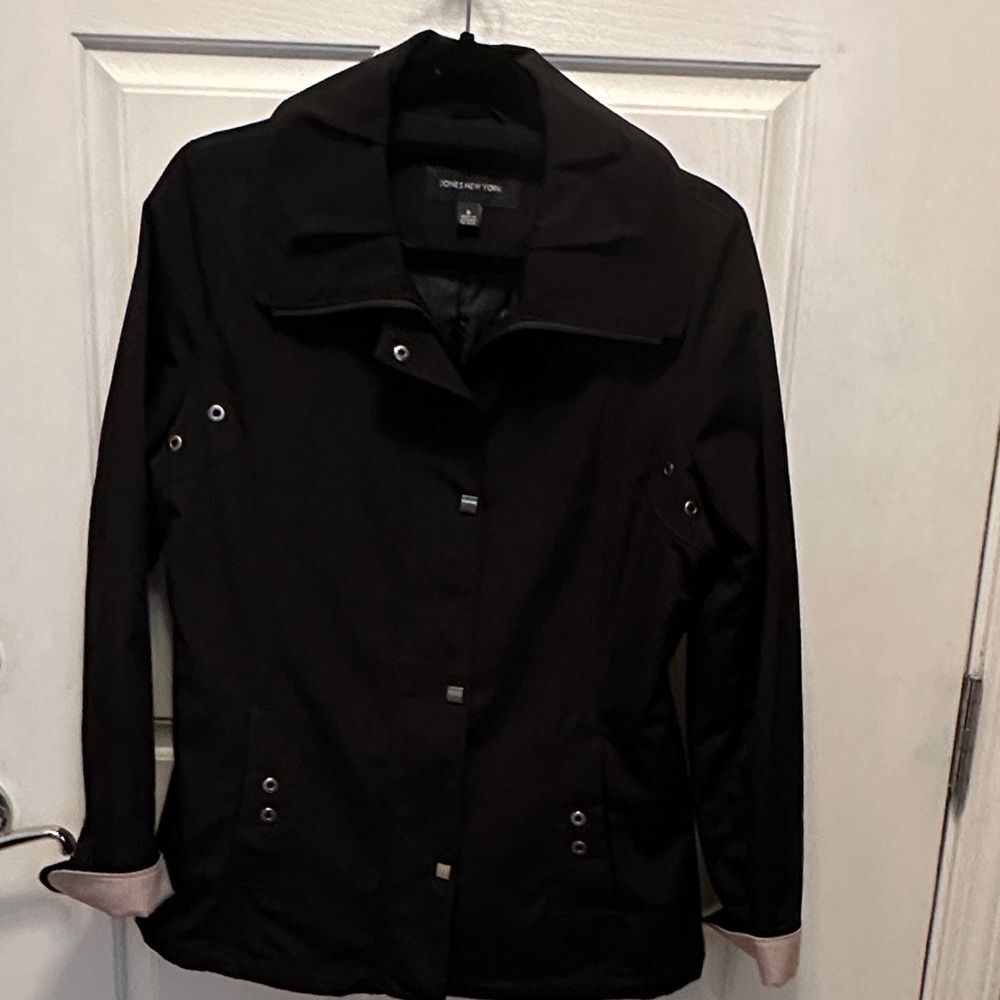 Jones New York Black Utility Jacket